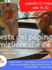 Laboratori di ceramica per bambini a Vasto: marzo - aprile 2022