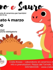 Dino e Sauro: Laboratorio di ceramica per bambini a Vasto 