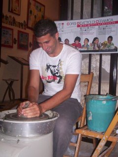 Corsi estivi di ceramica - laboratorio Creta Rossa - decorazione e lavorazione dell'argilla - Vasto - Chieti - Abruzzo