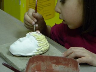 Corsi di ceramica per bambini -  decorazione - lavorazione dell'argilla - Scuola  - Vasto - Chieti - Abruzzo