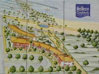 Insegne, pannelli e mattonelle in ceramica dipinte a mano per ristoranti, residence, bed and breakfast, negozi e pizzerie. Riproduzione e realizzazione di loghi aziendali su vari formati. Realizazzione di pezzi speciali e con argille refrattarie.