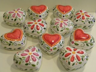bomboniere in ceramica